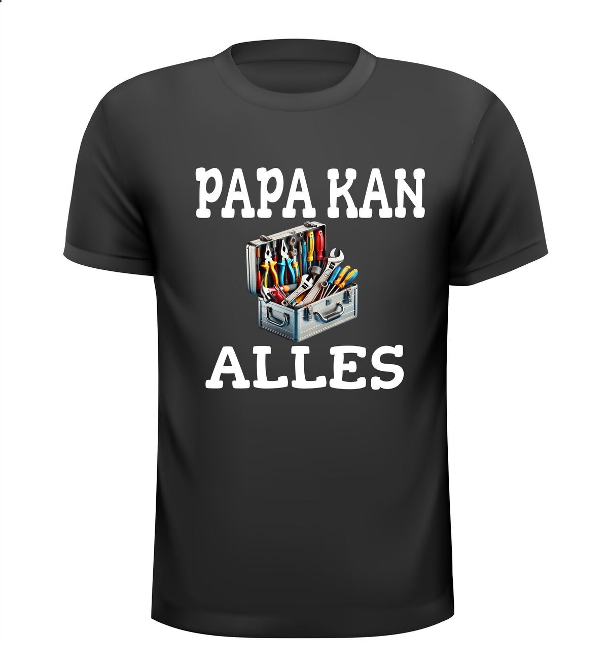 papa kan alles t-shirt korte mouw