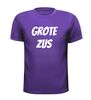 foto 2 grote zus t-shirt korte mouw