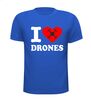 foto 5 i love drones t-shirt korte mouw