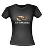 foto 2 just married t-shirt korte mouw