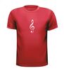 foto 7 muzieksleutel t-shirt korte mouw