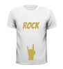 foto 13 rock t-shirt korte mouw glitter goud