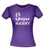 foto 2 super nanny t-shirt korte mouw super oppasser