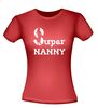 foto 4 super nanny t-shirt korte mouw super oppasser
