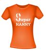 foto 5 super nanny t-shirt korte mouw super oppasser