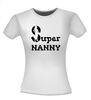 foto 7 super nanny t-shirt korte mouw super oppasser