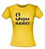 foto 8 super nanny t-shirt korte mouw super oppasser