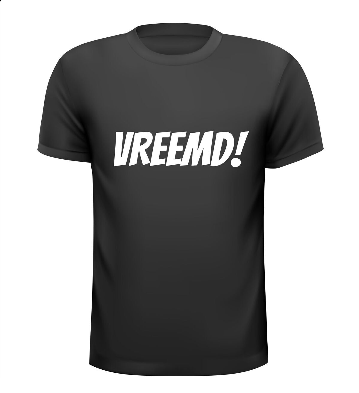 vreemd t-shirt korte mouw