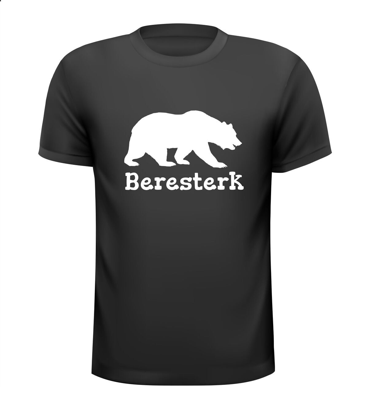 beresterk t-shirt korte mouw beren sterk