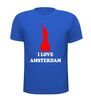 foto 5 I love Amsterdam shirt korte mouw vrijheidsbeeld
