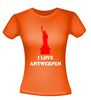 foto 10 I love Antwerpen T-shirt vrijheidsbeeld