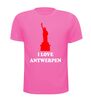 foto 11 I love Antwerpen T-shirt vrijheidsbeeld