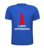 foto 5 I love Antwerpen T-shirt vrijheidsbeeld