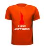 foto 9 I love Antwerpen T-shirt vrijheidsbeeld