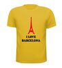 foto 11 I love Barcelona shirt korte mouw Eiffeltoren