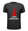 foto 1 I love Barcelona T-shirt vrijheidsbeeld
