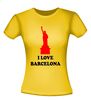 foto 12 I love Barcelona T-shirt vrijheidsbeeld