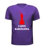 foto 3 I love Barcelona T-shirt vrijheidsbeeld