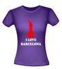 foto 4 I love Barcelona T-shirt vrijheidsbeeld
