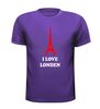 foto 3 I love Londen T-shirt met Eiffeltoren