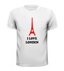 foto 9 I love Londen T-shirt met Eiffeltoren