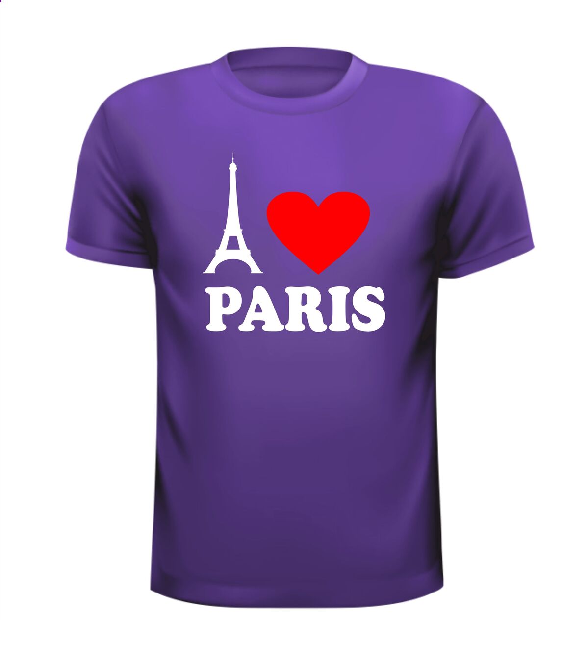 I Love Paris T Shirt