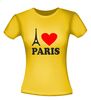 foto 12 i love paris t-shirt korte mouw met de eiffeltoren