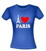 foto 6 i love paris t-shirt korte mouw met de eiffeltoren