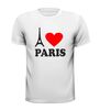 foto 9 i love paris t-shirt korte mouw met de eiffeltoren