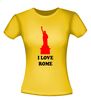 foto 12 I love Rome shirt korte mouw vrijheidsbeeld