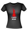 foto 2 I love Rome shirt korte mouw vrijheidsbeeld