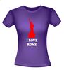 foto 4 I love Rome shirt korte mouw vrijheidsbeeld