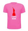 foto 7 I love Rome shirt korte mouw vrijheidsbeeld