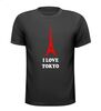 foto 1 I love Tokyo T-shirt met opdruk Eiffeltoren