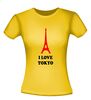 foto 12 I love Tokyo T-shirt met opdruk Eiffeltoren