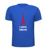 foto 5 I love Tokyo T-shirt met opdruk Eiffeltoren