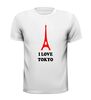 foto 9 I love Tokyo T-shirt met opdruk Eiffeltoren