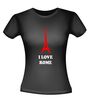 foto 2 Shirtje I love Rome Eiffeltoren