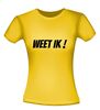 foto 16 weet ik t-shirt korte mouw