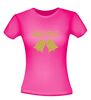 foto 12 jingle bells glitter goud t-shirt korte mouw