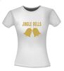 foto 14 jingle bells glitter goud t-shirt korte mouw
