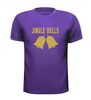 foto 3 jingle bells glitter goud t-shirt korte mouw