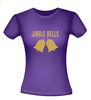 foto 4 jingle bells glitter goud t-shirt korte mouw