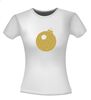 foto 14 Kerstbal glitter goud shirtje