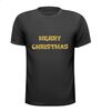 Merry Christmas glitter goud shirtje