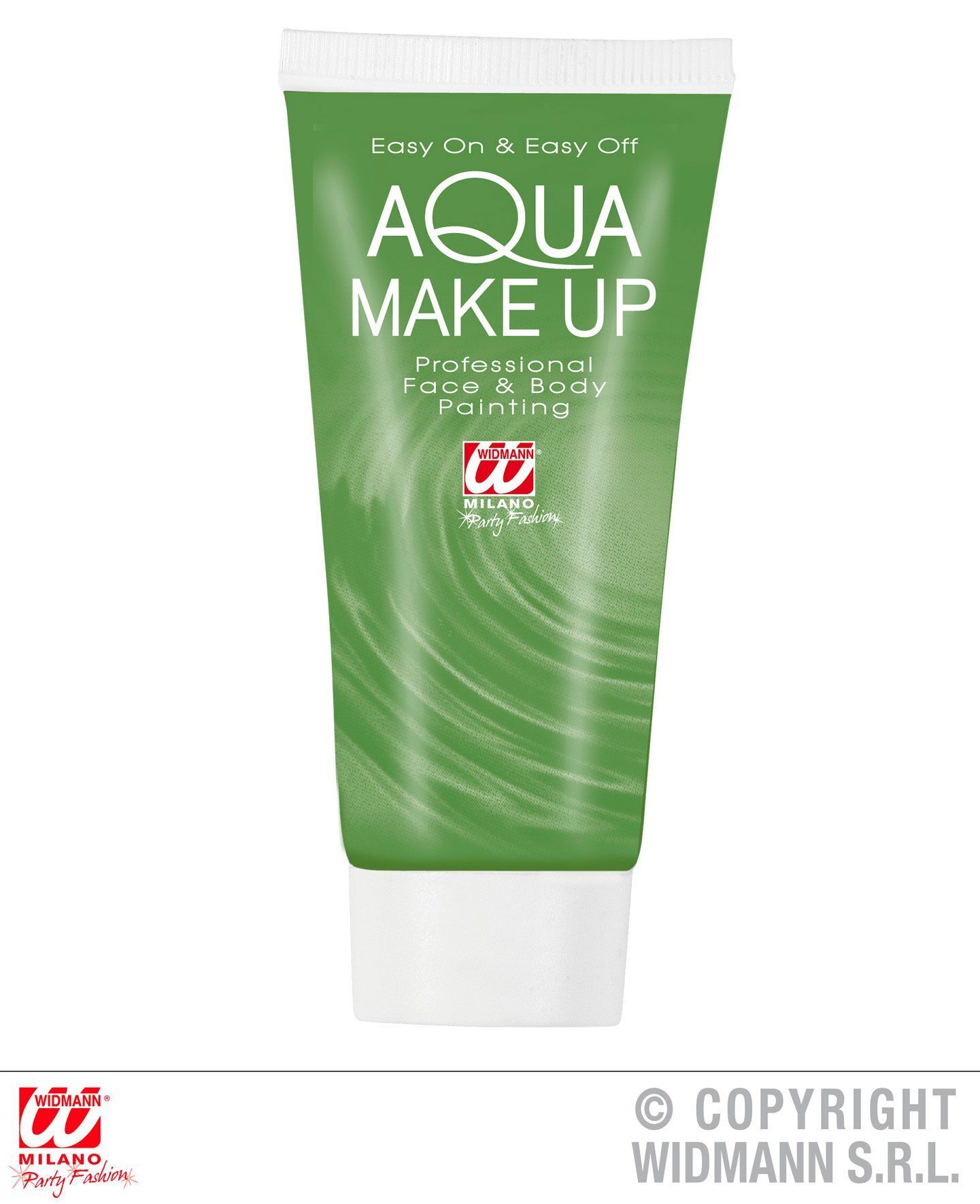 Aqua make up  in tube 30ml  groen
