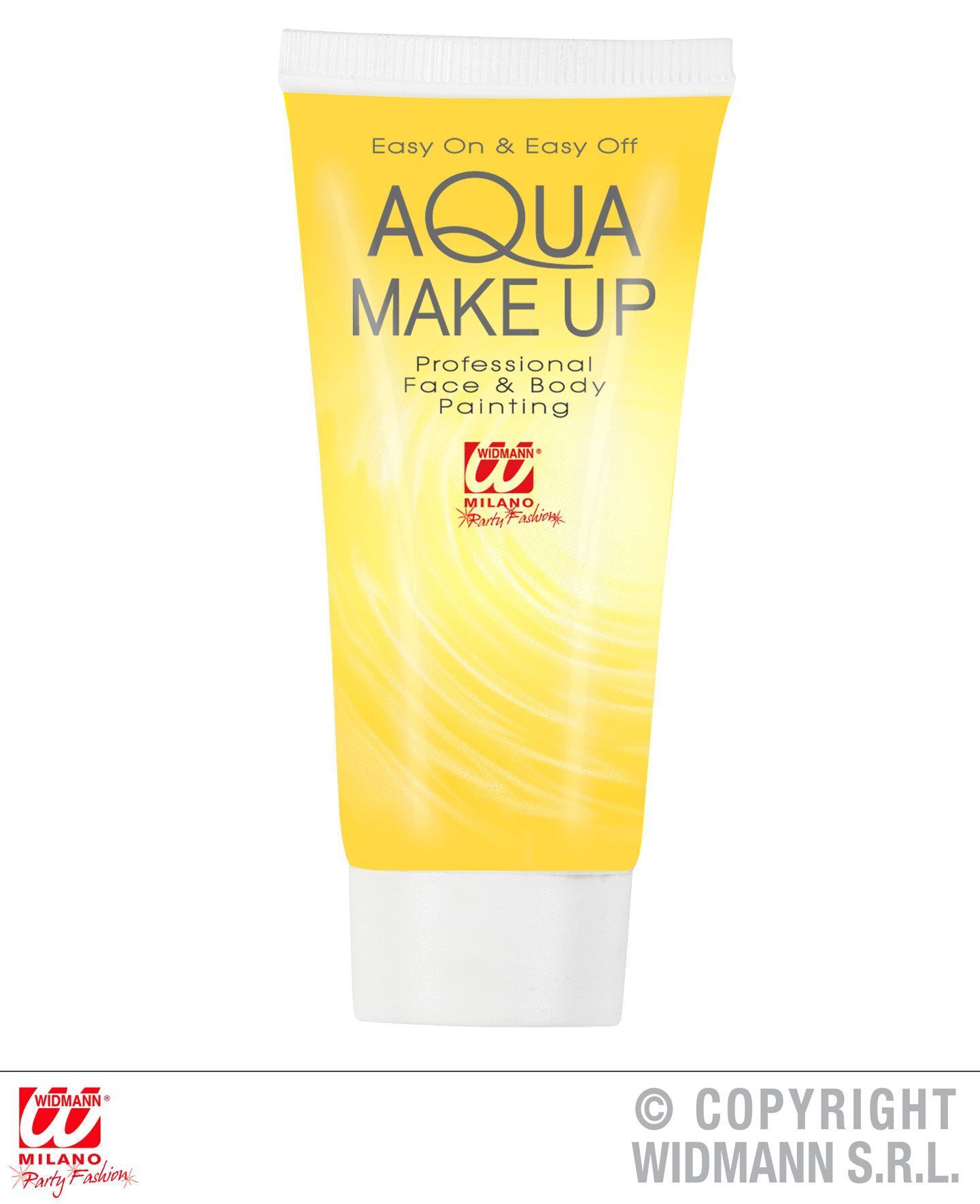 Aqua make up geel  in tube 30ml 