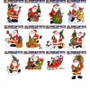 raamstickers kerstman 30 cm 