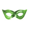 foto 1 pailletten oogmasker groen bling bling 