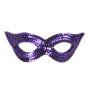 foto 1 pailletten oogmasker paars bling bling 